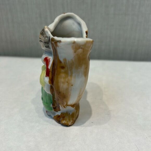 Vtg 1940-50's Occupied Japan Mini Vase Bud Flower Toothpick Holder Small Ceramic - Picture 4 of 7